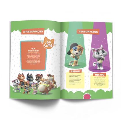 Imagem de Livro - Brincando com 44 Gatos
