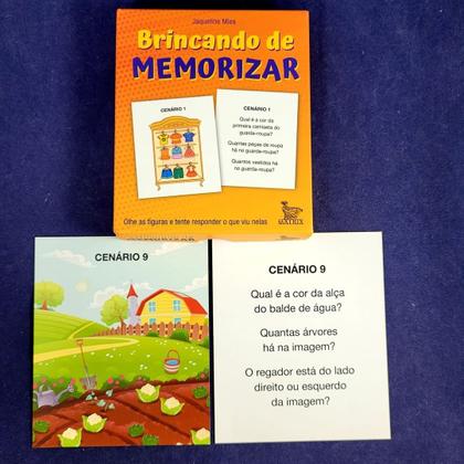 Imagem de Livro - Brincando de memorizar