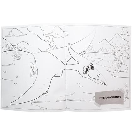 Imagem de Livro - Brincar-aprender-colorir II: Dinossauros