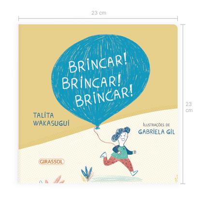 Imagem de Livro - Brincar! Brincar! Brincar! - Descubra o Mundo da Imaginação e Alegria em Cada Página
