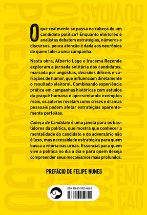 Imagem de Livro - Cabeça de candidato