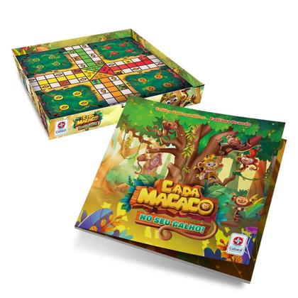Imagem de Livro - Cada macaco no seu galho! - Contos divertidos e desafios em um jogo estilo ludo