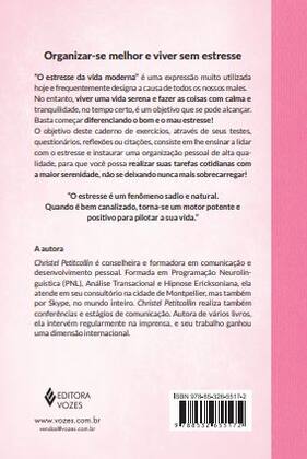 Imagem de Livro - Caderno de exercícios para se organizar melhor e viver sem estresse
