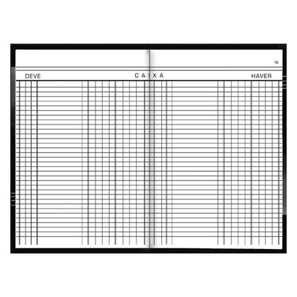 Imagem de Livro Caixa 50 fls Pequeno 1/4 154mmx216mm Animativa