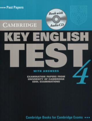 Imagem de Livro - Cambridge Key English Test 4 Self-Study - Sb With Answers + Cd