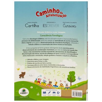 Imagem de Livro - Caminho da Alfabetização: Praticando Caligrafia Cursiva