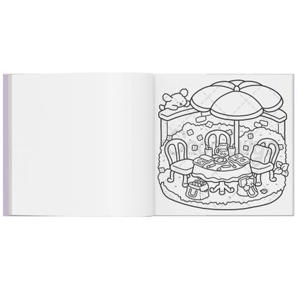Imagem de Livro - Cantinhos bonitinhos (Cozy Corner) – livro de colorir Coco Wyo
