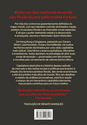 Imagem de Livro - Capitalismo destrutivo