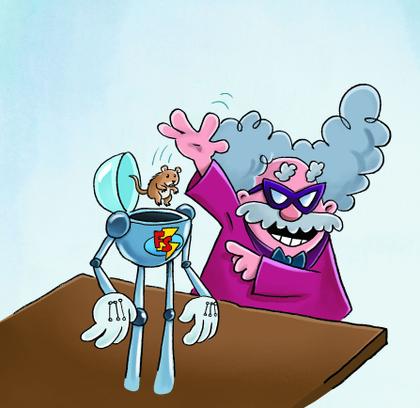 Imagem de Livro - Capitão Cueca e o perigoso plano secreto do Professor Fraldinha Suja – Vol. 4 em cores!