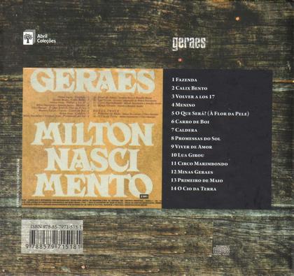 Imagem de Livro + CD Milton Nascimento - Geraes - Abril