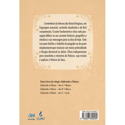 Imagem de Livro - Celebrando a palavra - festas