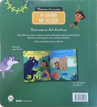 Imagem de Livro - Clássicos Animados: O livro da selva