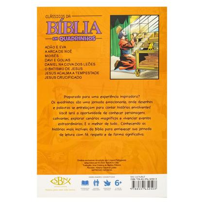 Imagem de Livro - Clássicos da Bíblia em Quadrinhos: Daniel na Cova dos Leões