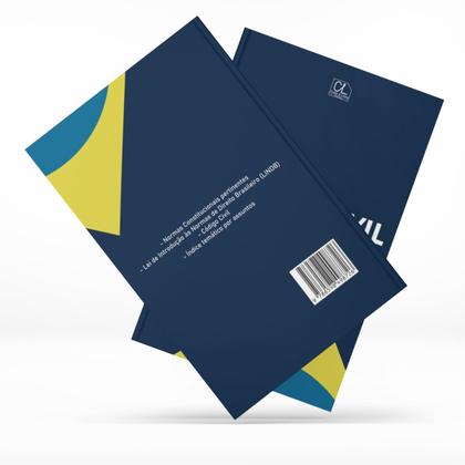 Imagem de Livro Código Civil Lei nº 10.406 de 2002 LINDB Índice temático