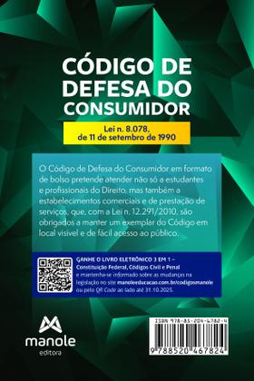 Imagem de Livro - Código de Defesa do Consumidor