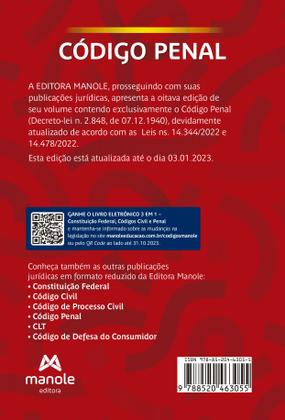 Imagem de Livro - Código Penal