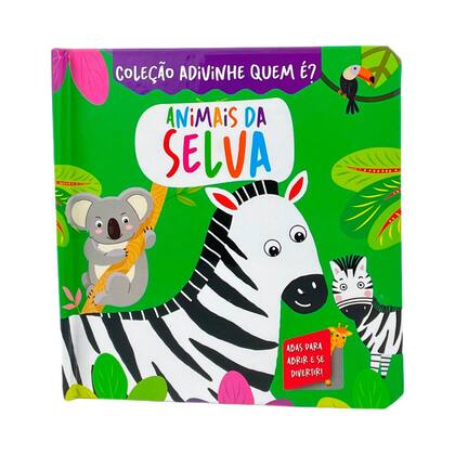 Imagem de Livro - Coleção Adivinhe quem é? - Animais da Selva