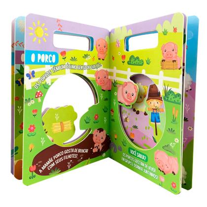 Imagem de Livro - Coleção Aprenda com Diversão na Fazenda