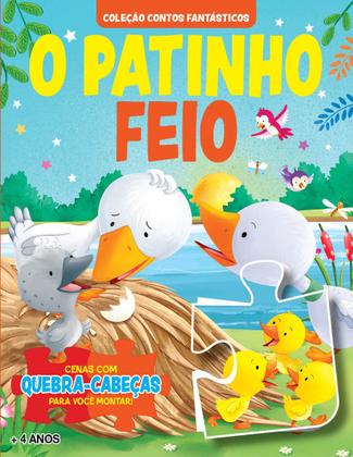 Imagem de Livro - Coleção Contos Fantásticos - O Patinho Feio | Livro Quebra-Cabeça