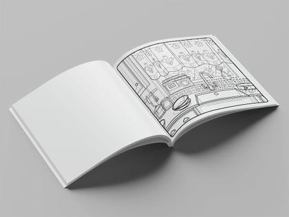 Imagem de Livro - Coleção Cute & Comfy Coloring Book for Adults - Bold Easy - Kit com 2 Livros de Colorir Adulto