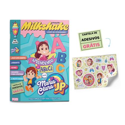 Imagem de Livro - Coleção Milkshake - Aprendendo o abecê com Maria Clara & JP