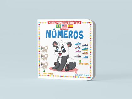 Imagem de Livro - Coleção Minha Primeira Biblioteca Trilíngue - Box com 4 Livrinhos