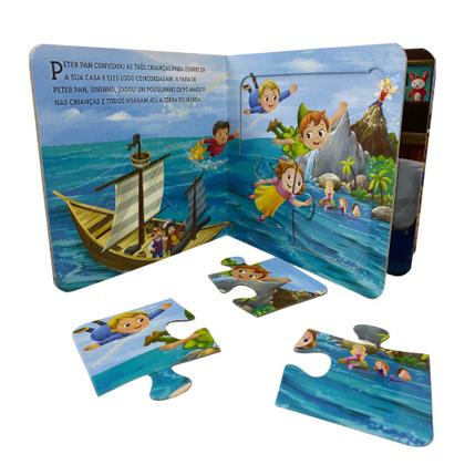 Imagem de Livro - Coleção Os Melhores Contos - Peter Pan | Livro Quebra-Cabeça