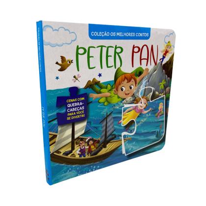 Imagem de Livro - Coleção Os Melhores Contos - Peter Pan | Livro Quebra-Cabeça