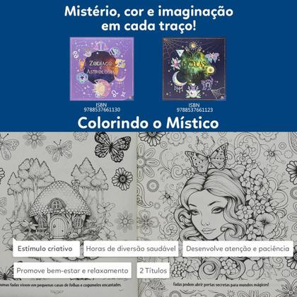 Imagem de Livro - Colorindo o Místico: Bruxas e Fadas