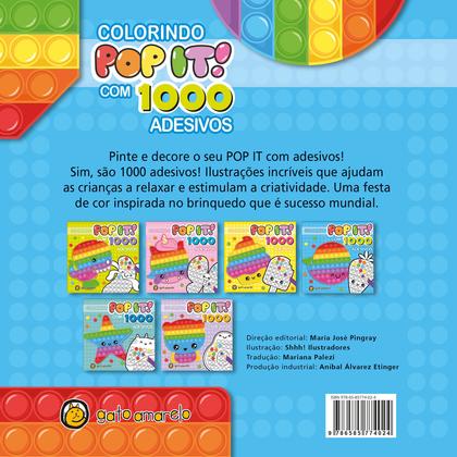 Imagem de Livro - Colorindo POP IT: Baleia