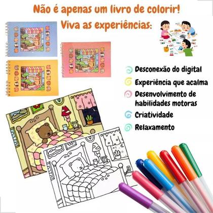 Imagem de Livro Colorir Bobbie Goods Capa Dura 50 Páginas + 48
