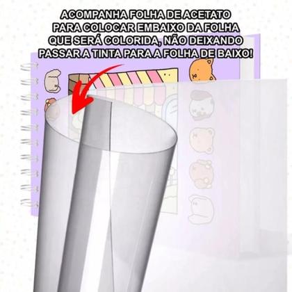 Imagem de Livro Colorir Bobbie Goods Capa Dura 50 Páginas + 48