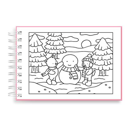 Imagem de Livro Colorir Bobbie Goods Holográfico 50 Páginas 180g Capa Dura + Acetato Envio Rápido