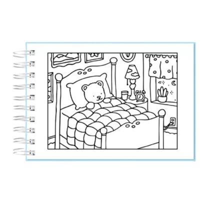 Livro Colorir Bobbie Goods Ursinho 50 Folhas Com 50 Desenho Pintar ...