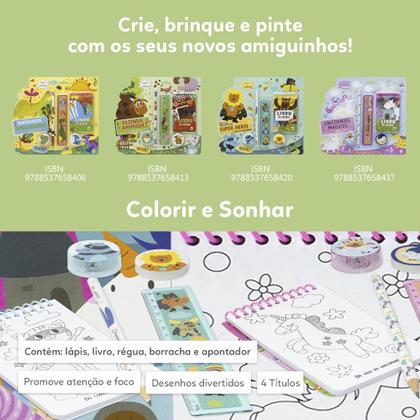 Imagem de Livro - Colorir e Sonhar: Seja um Super-herói