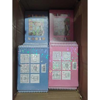 Imagem de Livro Colorir infantil Azul 48 folhas Capa dura id578