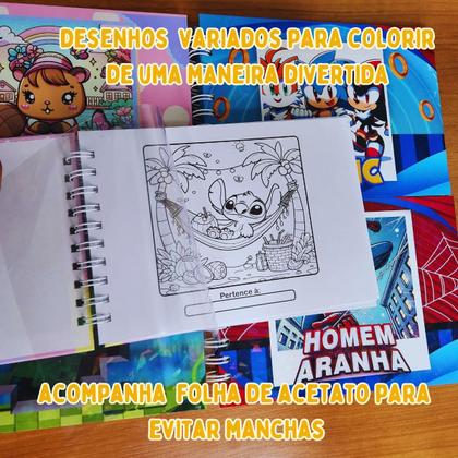 Imagem de Livro Colorir Stitch,Capivara Bobbie Goods Capa Dura Premium