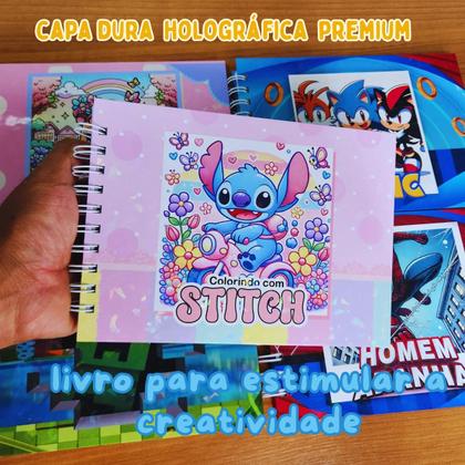 Imagem de Livro Colorir Stitch,Capivara Bobbie Goods Capa Dura Premium