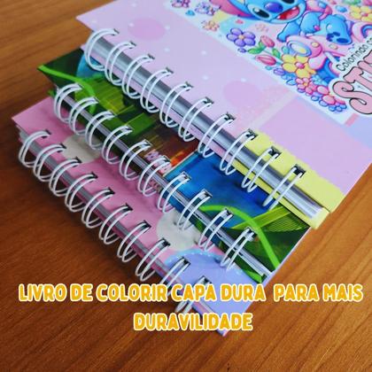 Imagem de Livro Colorir Stitch,Capivara Bobbie Goods Capa Dura Premium