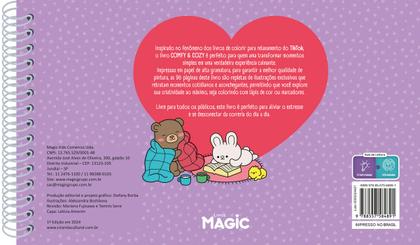 Imagem de Livro - Comfy and Cozy Purple - Livro de Colorir