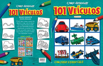 Imagem de Livro - Como desenhar 101 veículos
