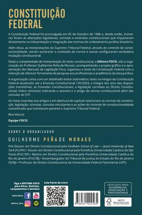 Imagem de Livro - Constituição federal - 11ª Ed - 2025