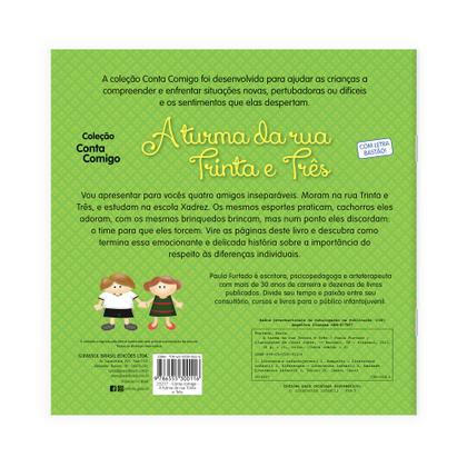 Imagem de Livro - Conta Comigo - A Turma da Rua Trinta e Três
