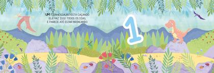 Imagem de Livro - Contando com dinossauros