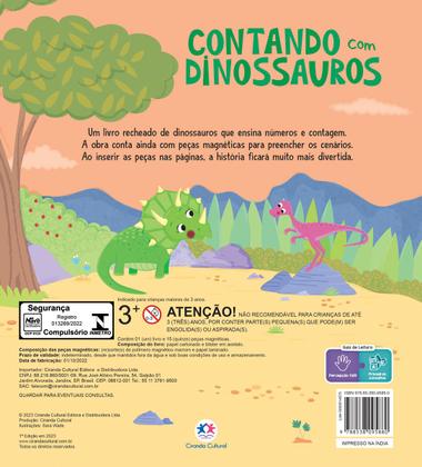 Imagem de Livro - Contando com dinossauros