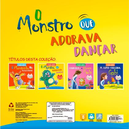 Imagem de Livro - Contos de Monstrinhos - O Monstro que Adorava Dançar