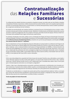 Imagem de Livro - Contratualização das Relações Familiares e Sucessórias - 1ª Ed - 2025