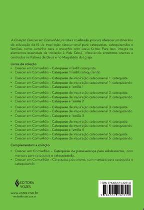 Imagem de Livro - Crescer em Comunhão vol. 2 Catequizando