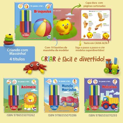 Imagem de Livro - Criando com Massinha! Brinquedos