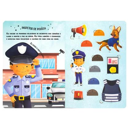Imagem de Livro - Crie o seu Cenário! Policial Salva o Dia